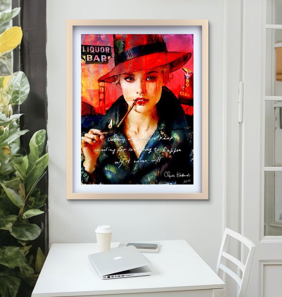 Smoking Lady