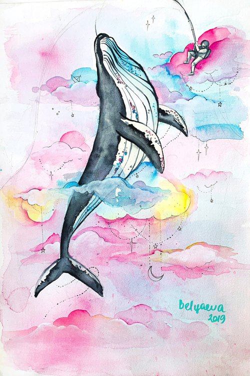 catch a whale by Belyaeva Oleksandra