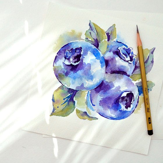 Triptych  "Berries"