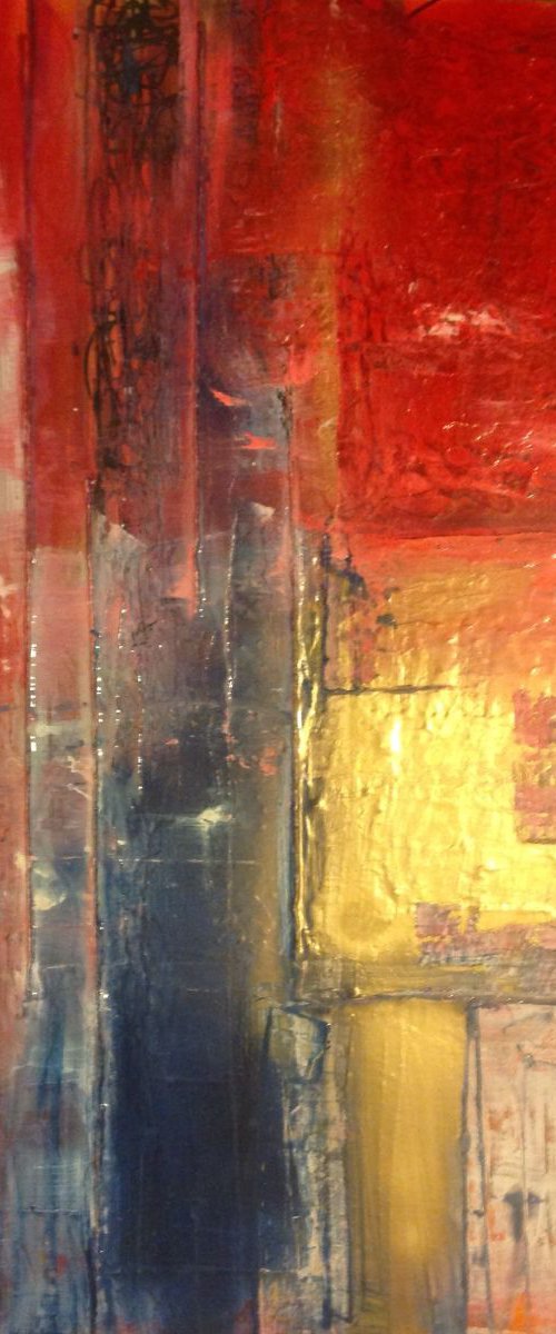Blue pole notes by Linda Collins Lamb