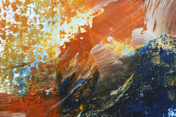 Echoes in Blue and Fire