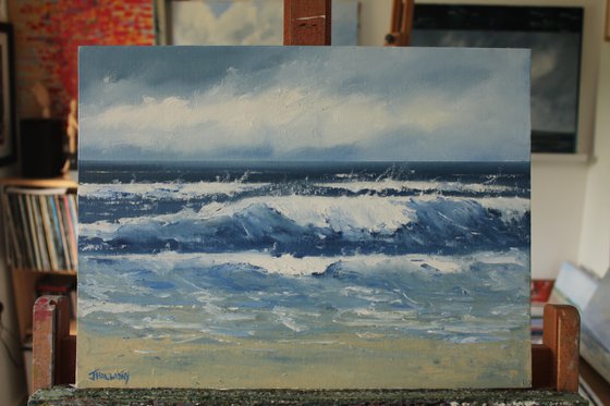 A Bigger Wave, North Coast, Irish Landscape