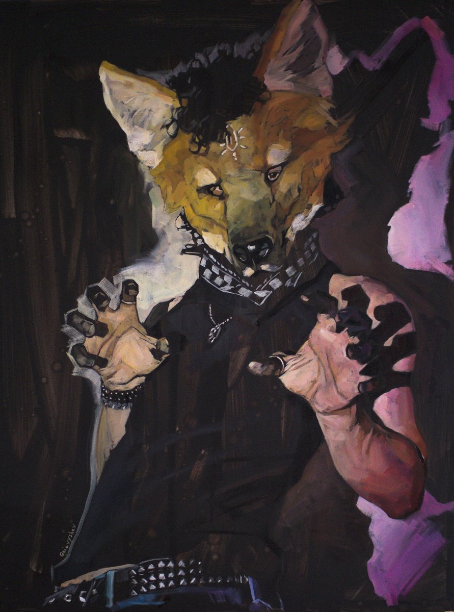 Photorealistic Portrait Oil Painting By Oleksii Gnievyshev, 24 X 31", Maned, Original Artwork