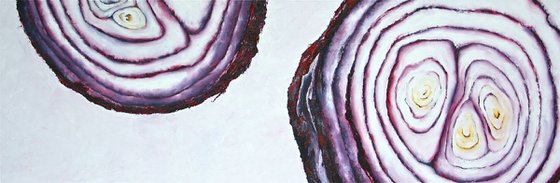 Sliced Red Onions Large