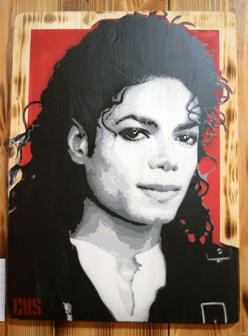 "Michael Jackson" by Christos Kakoulli
