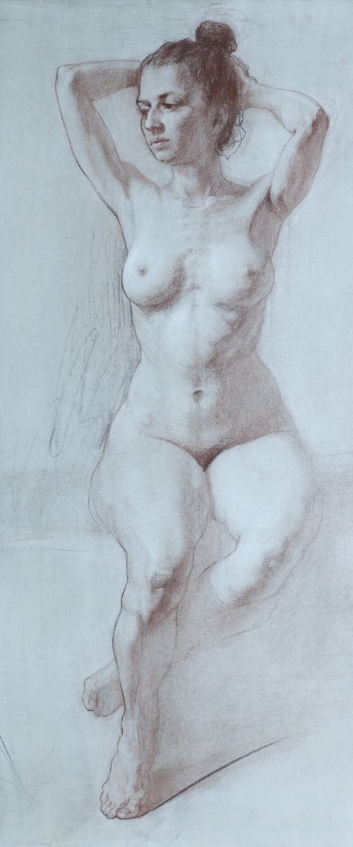 Nude female by Mikhail Sol