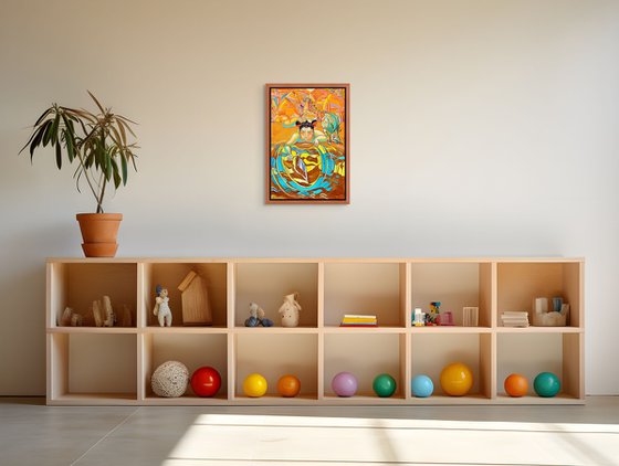 Childhood Paper Boat