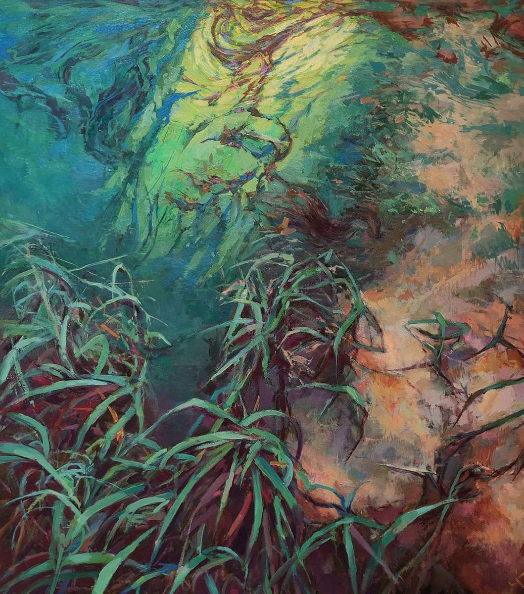 Toxic Oil painting by Justin Krasuckas Artfinder