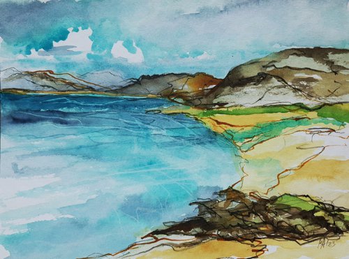 Hebridean Beach by Michael Arndt