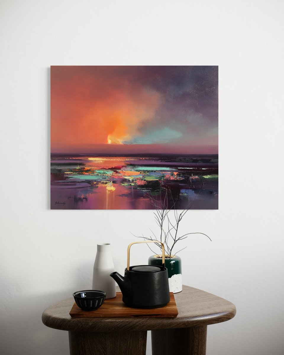 Purple Dreams By Beata Belanszky Demko, 28 X 24, Artwork For Sale On Artfinder