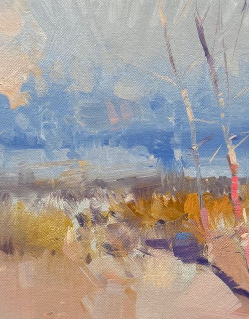 Birches by Vahe Yeremyan