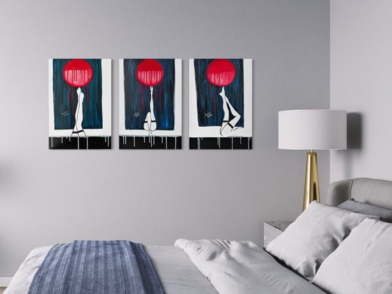 Triptych: Under The Full Moon