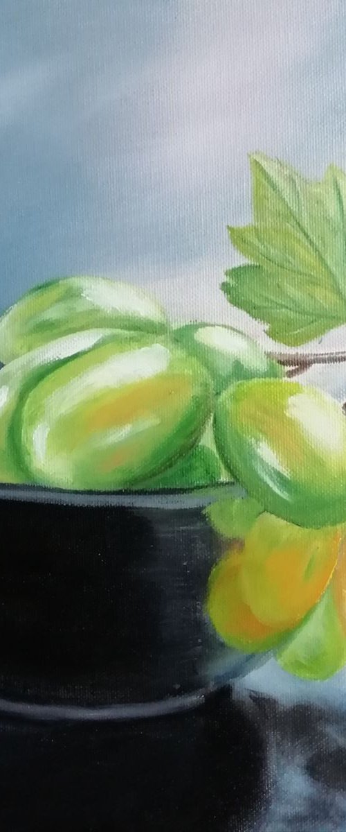 Sweet grapes by Nataliia Plakhotnyk
