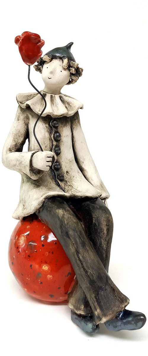 Pierrot and the Rose by Izabel Nemechek