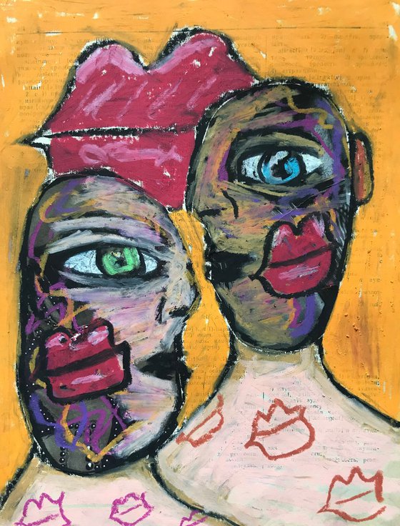 Two kissed men #2
