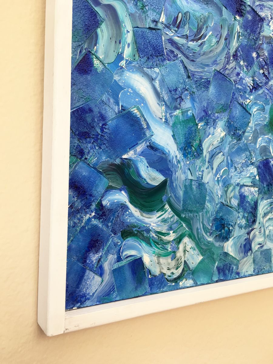 "When The Levee Breaks" Oil painting by Preston M. Smith (PMS) Artfinder