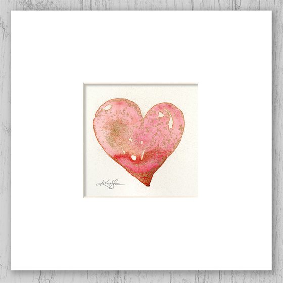 Heart Gallery Wall Collection 1 - 9 Heart Paintings by Kathy Morton Stanion
