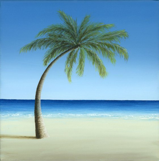 Palm Tree on the Beach