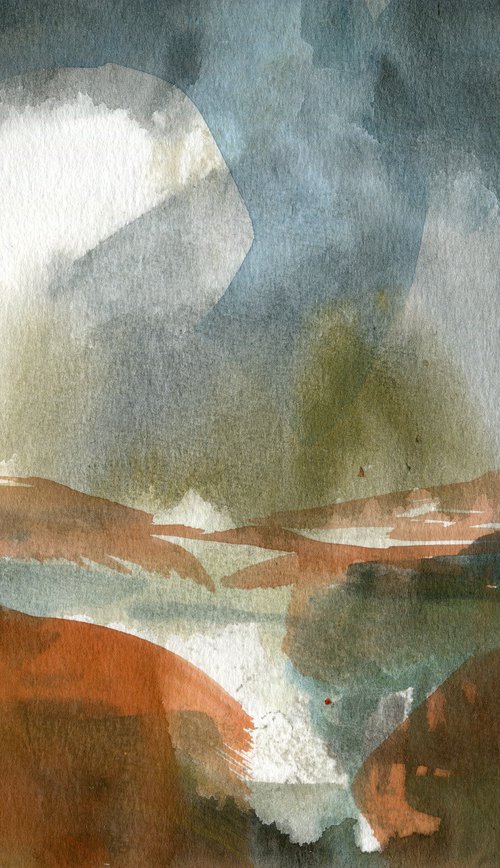 Marshland Sky by Elizabeth Anne Fox