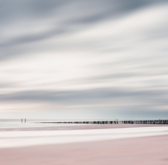 Dutch wooden breakwater