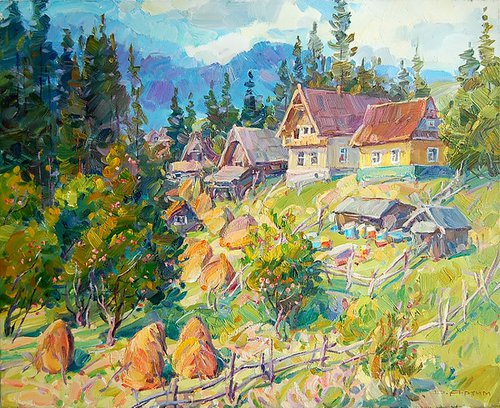 Etude in the Carpathians by Dmitry and Olga Artym