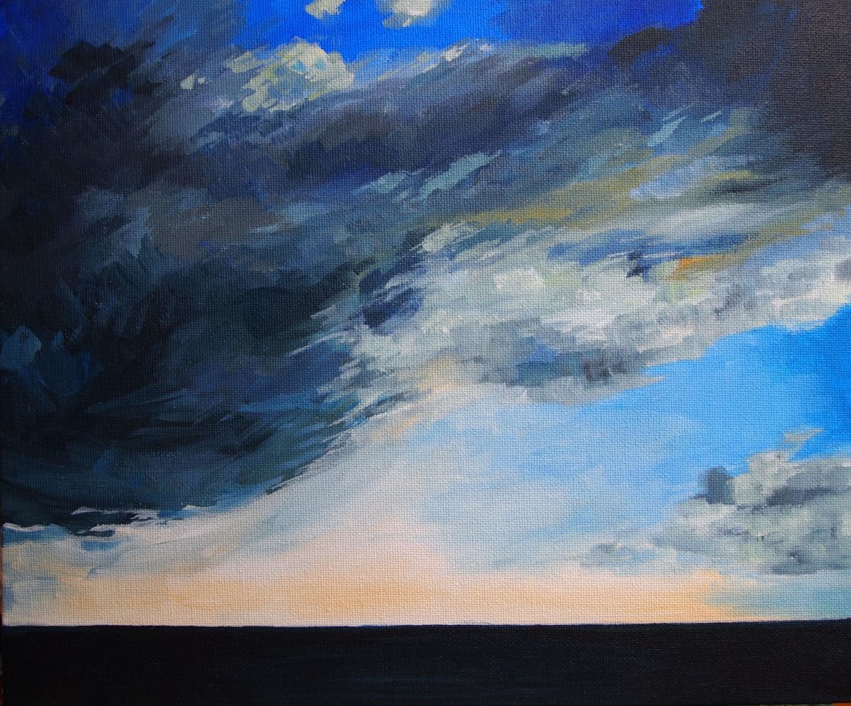 Clouds Over Black Sea by Kitty Cooper