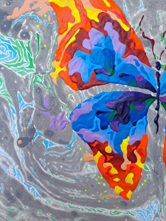 Set of 2 «Grey Fantasy»