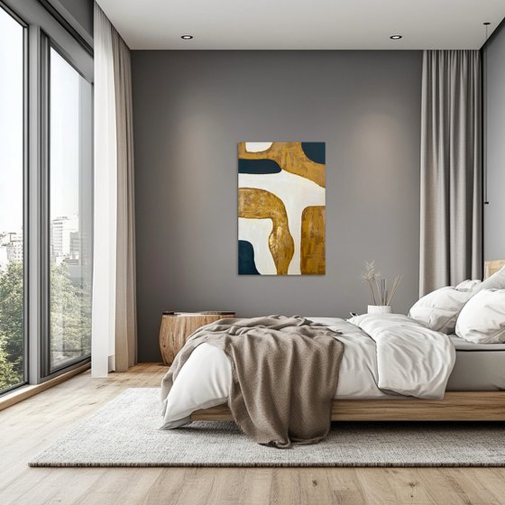 Golden River 60x90x2 cm