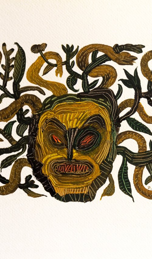 Gorgon by Yuliia Dunaieva