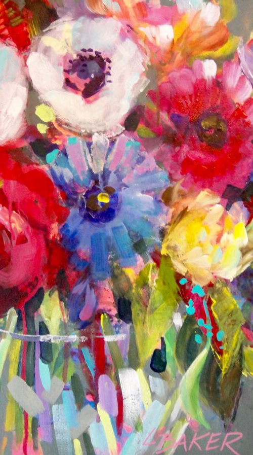 Sage Bouquet by louise baker