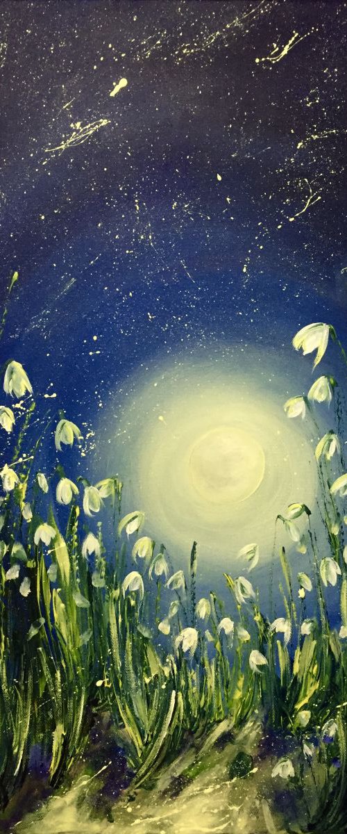 sweet snowdrop serenade by Emma Sian Pritchard