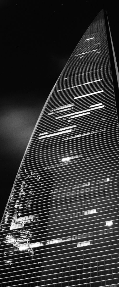 Shanghai World Financial Centre, Shanghai, China [Framed; also available unframed] by Charles Brabin