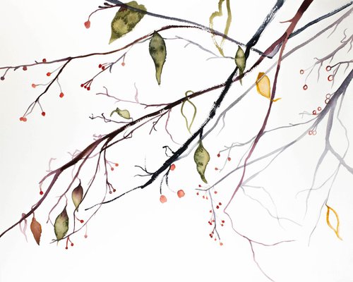 November Branches No. 12 by Elizabeth Becker