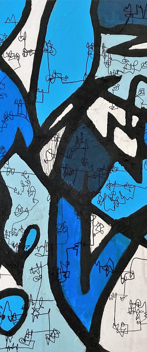 BLUE LINES by Judit Escayola