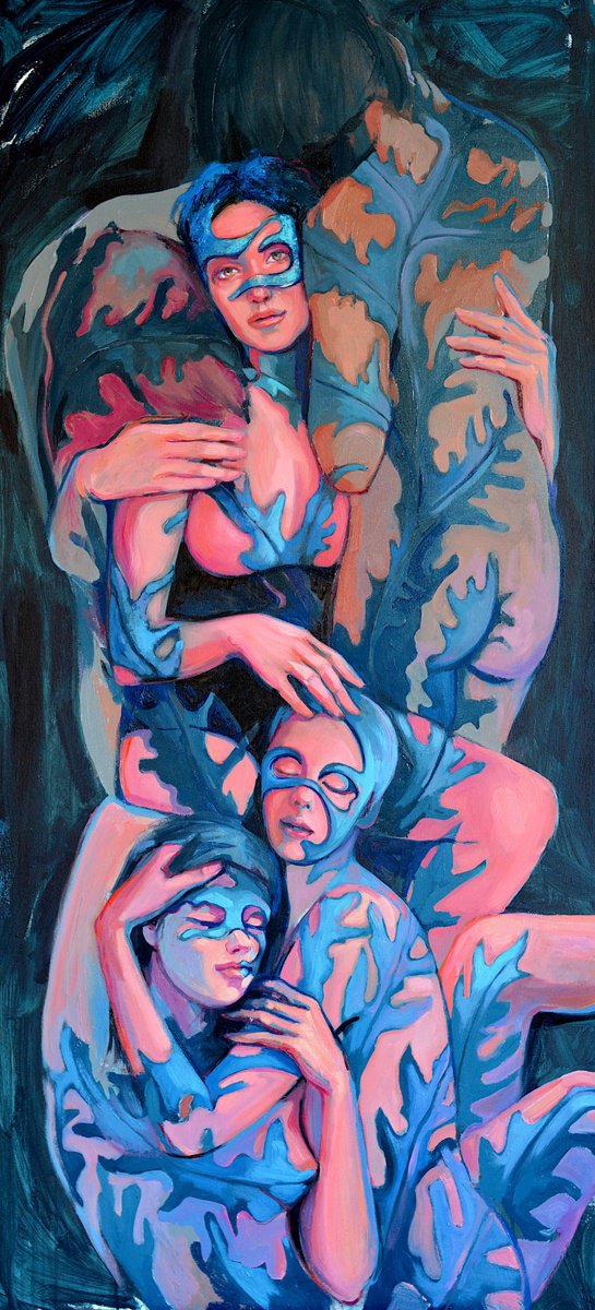  Borderline By Tetiana Cherevan, 28 X 59, Artwork For Sale On Artfinder