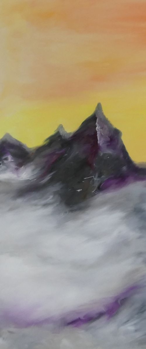 The Karst Mountains of Xingping by Lesley Blackburn