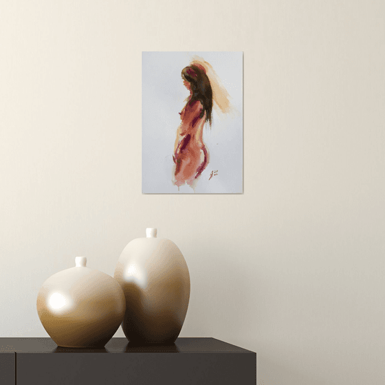 Grace XV. SERIES OF NUDE BODIES FILLED WITH THE SCENT OF COLOR / ORIGINAL PAINTING