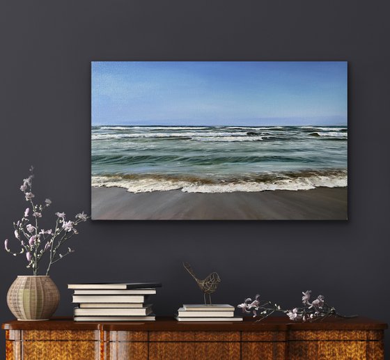 Where the sky meets the tide