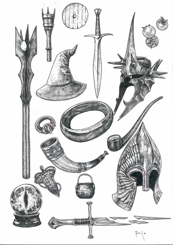 Objects from Middle-Earth