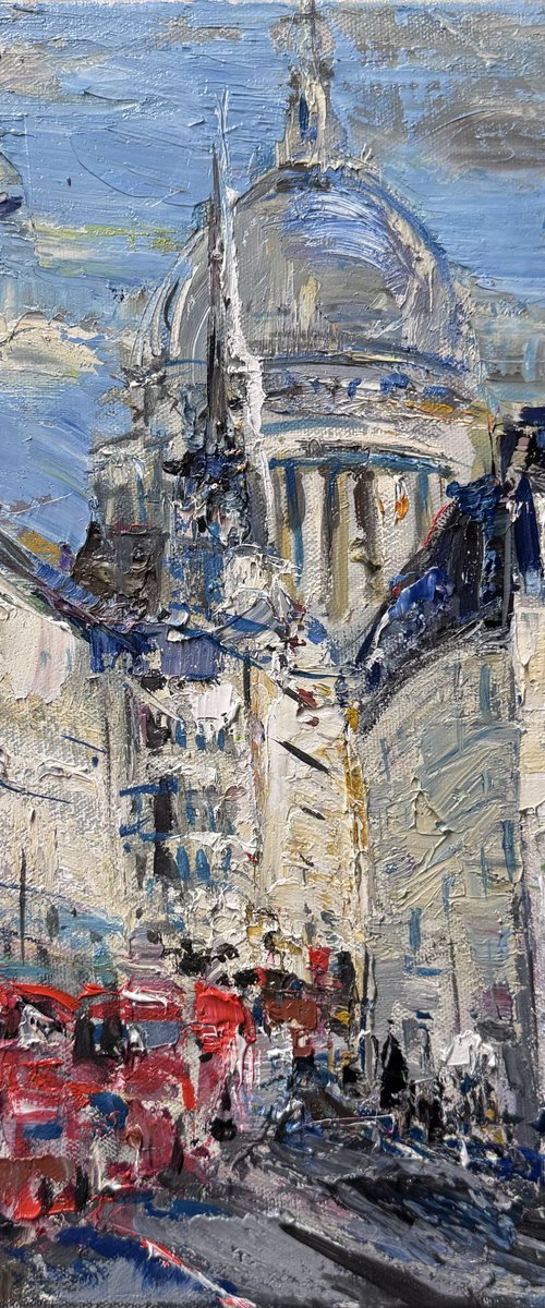 Fleet Street London 40x40 by Altin Furxhi