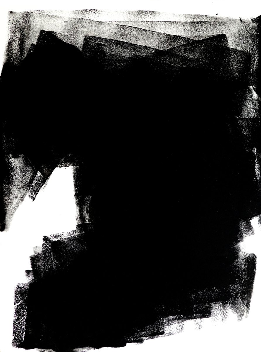 Expressive Abstract Acrylic Painting By Newel Hunter, 36 X 48", Rock Solid, Original Artwork