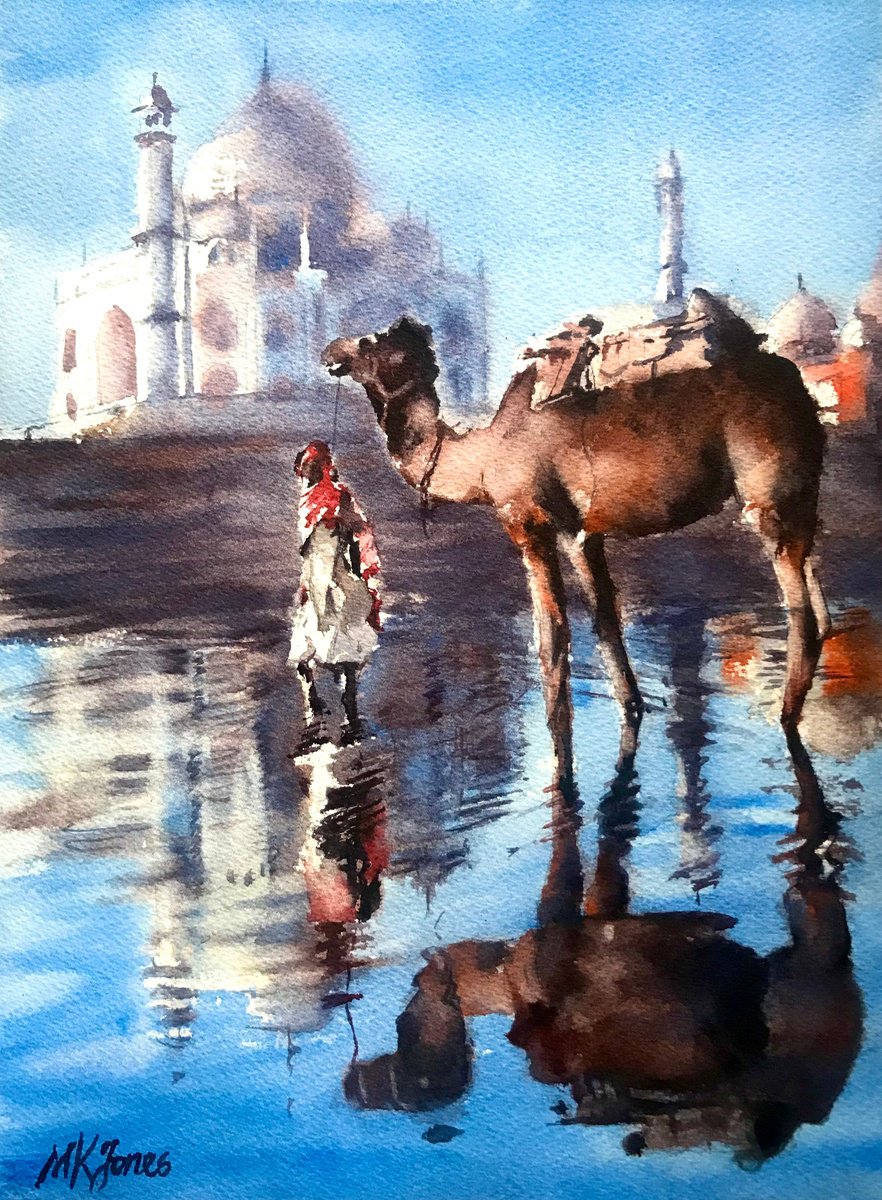 Taj Mahal by Monika Jones