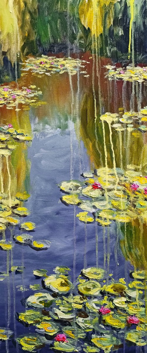 Impression. Water lilies 6 by Oleh Rak