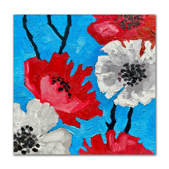 Poppy flowers