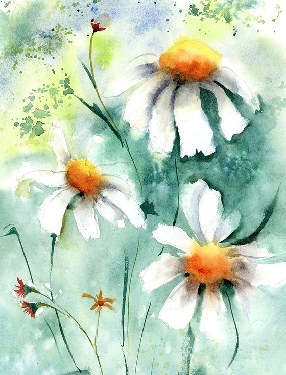 Wildflowers Diptych
