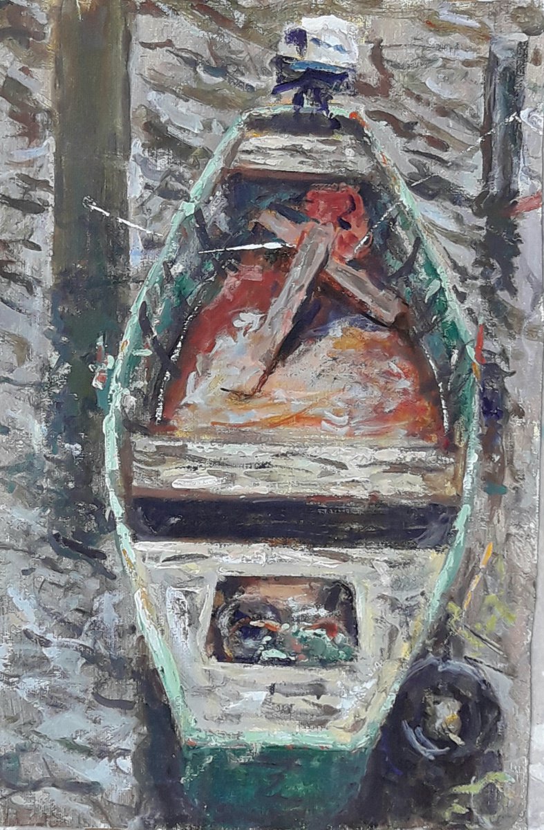 Gooide old boat by Dimitris Voyiazoglou