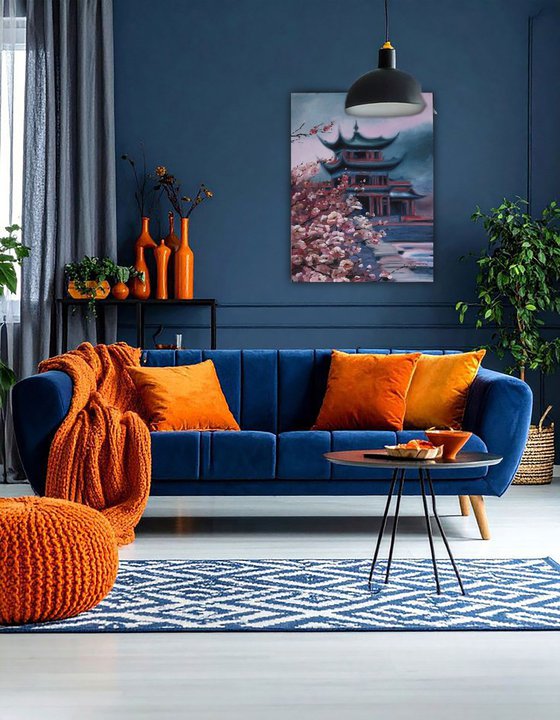 IN A JAPANESE GARDEN