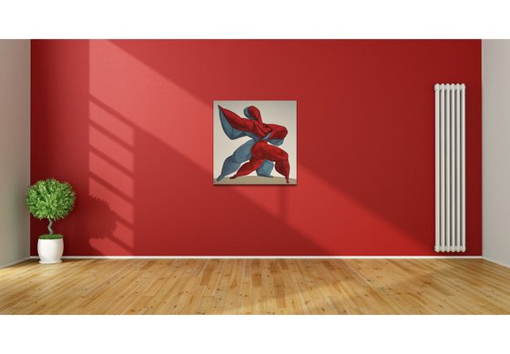 Lovers dancing