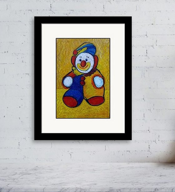 The Colorful Clown- Stuffed Toy