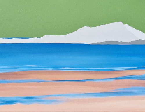 Arran from Bute, The Lake District by Sam Martin